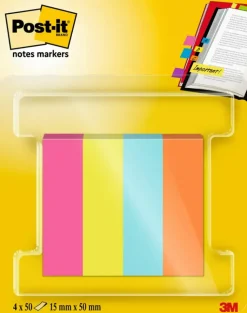 New ®-Merkkaajat, Poptimistic-Varilajitelma, 12,7 X 44,4 Mm, 50 Arkkia/Lehtio, 4 Lehtiota/Pakkaus Toimistotarvikkeet