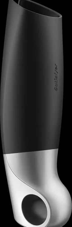 Satisfyer Seksivalineet-Power Masturbator Musta / Hopea
