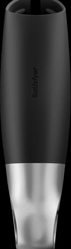 Satisfyer Seksivalineet-Power Masturbator Musta / Hopea