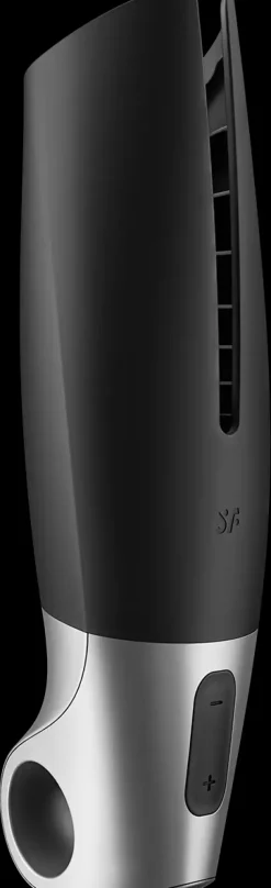 Satisfyer Seksivalineet-Power Masturbator Musta / Hopea