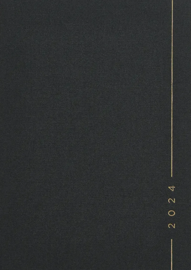 Hot Poytakalenteri A5 Kangas, Musta Kalenterit