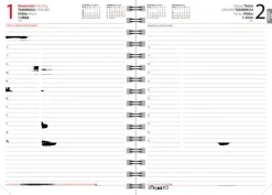 Discount Poytakalenteri Anno, Sininen Kalenterit