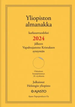Online Poytakalenteri Yliopiston Almanakka A4 Kalenterit