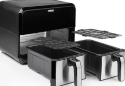 Princess Kypsentäminen-182074 Airfryer Tupla, 2X4L