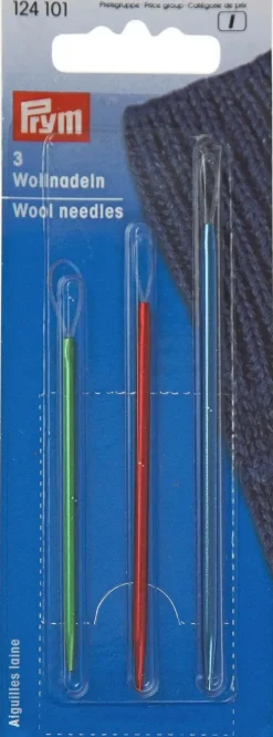 Outlet Lenkkineula 3Kpl Alumiini/Muovi Käsityötarvikkeet