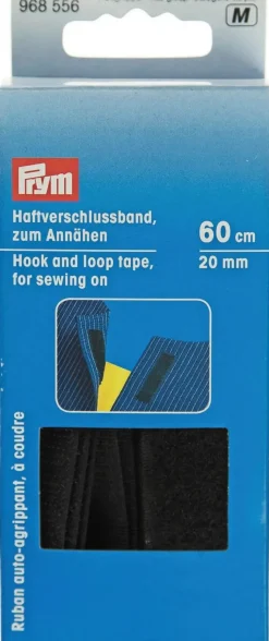 Discount Ommeltava Tarranauha 60Cm Musta Käsityötarvikkeet