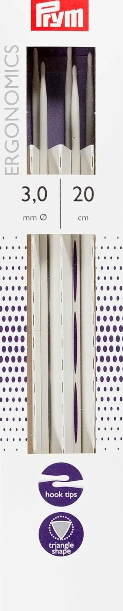 New Sukkapuikko Ergonominen 20Cm - 3Mm Käsityötarvikkeet