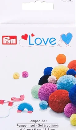 Outlet Tupsuntekosetti 3Kpl 3,3Cm, 5Cm Ja 9Cm Käsityötarvikkeet