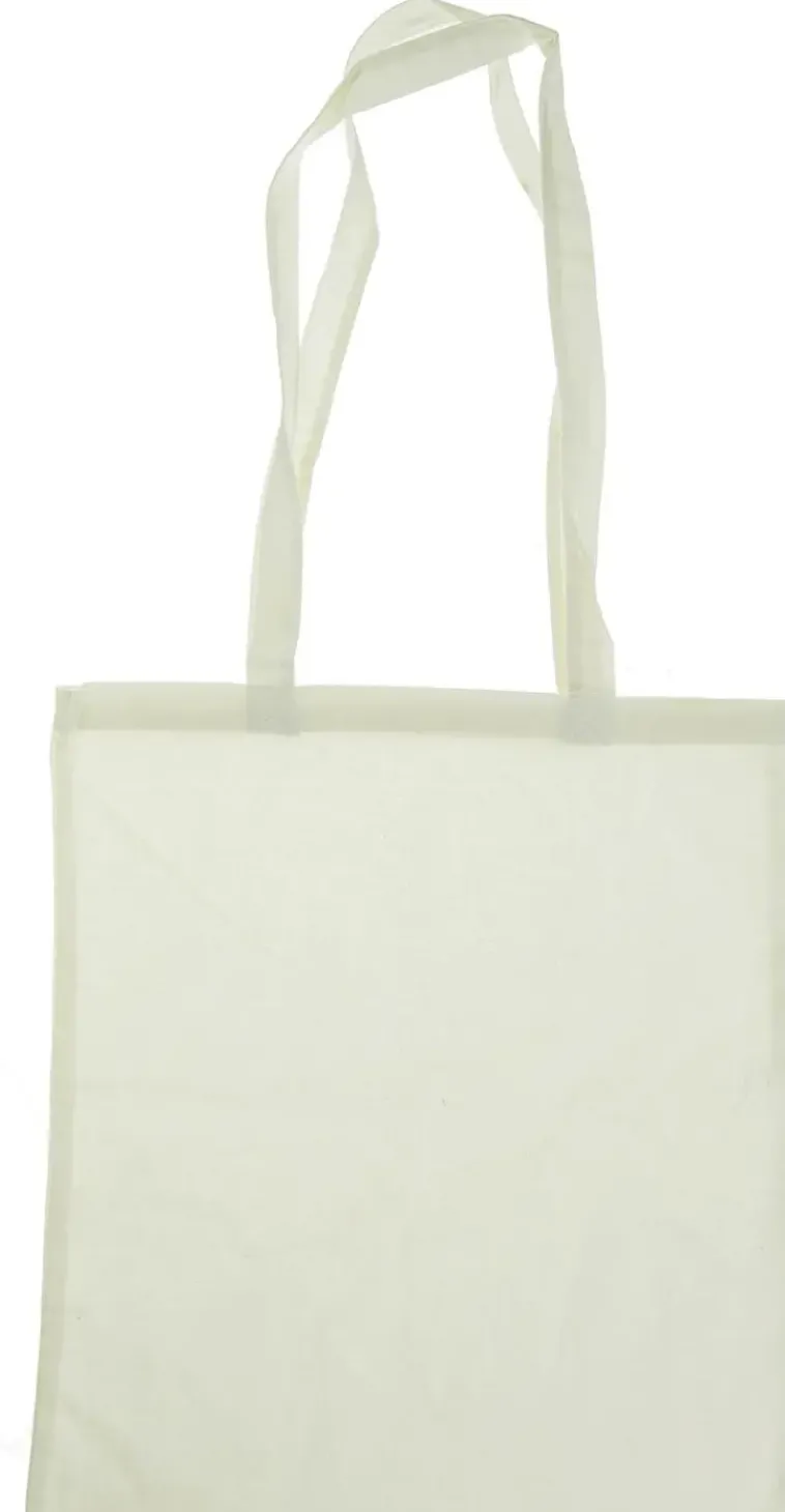 Nellen Askartelutarvikkeet-Puuvillakassi Pitka Hihna