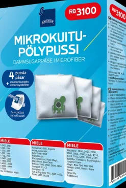 Rainbow Imurit Ja Tarvikkeet-Polypussi Rb3100 4Kpl + Moottorisuodatin