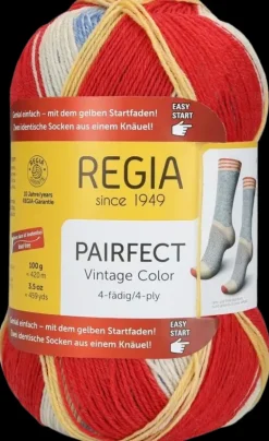 Hot Regia Pairfect Vintage Mood Sukkalanka 4 Saikeinen Käsityötarvikkeet