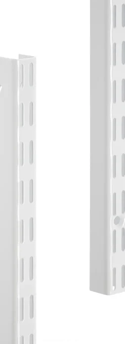 Elfa Säilytyskalusteet-Riippukisko, 2300 Mm, Johon Hyllyt, Ulosvedettavat Korit Ja Muut Sailytysjarjestelman Osat Kiinnitetaan. Helppo Asentaa Ja Saataa.