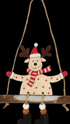 Outlet Roikkuva Porokoriste 18 Cm Sesonkijuhlatarvikkeet