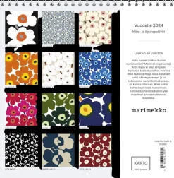 Seinakalenteri Marimekko 2024 Kalenterit