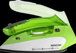 Sencor Silitysraudat Ja Vaatehöyrystimet-Matkasilitysrauta Kulkee Helposti Ja Vaivatta Mukana. 1.100W Ja Keraaminen Pohjalevy Takaavat Hyva Silitystuloksen. Pitka 1,9M Johto, Drip-Stop Ja Pysty Hyory -Toiminnot.