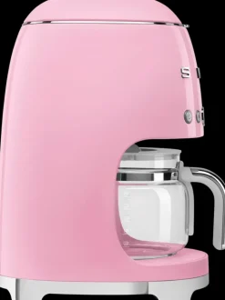 Smeg Kahvi Ja Tee-Kahvinkeitin Dcf02Pkeu 1,4 Litraa, Hvaaleanpunainen