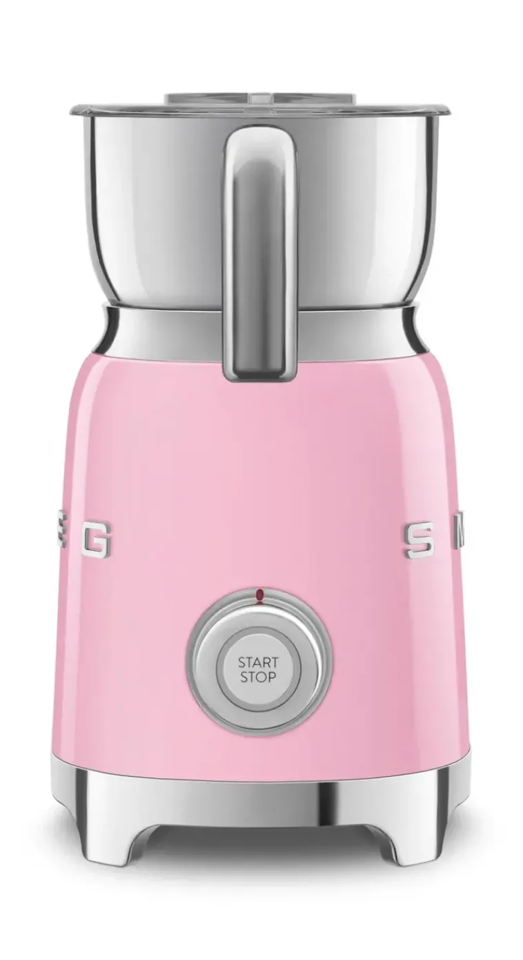 Smeg Ruoanvalmistuskoneet-Maidonvaahdotin Vaaleanpunainen Mff01Pkeu