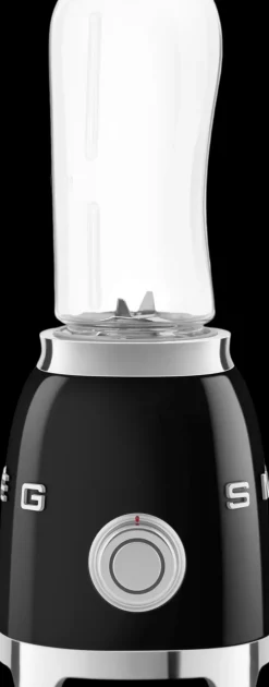 Smeg Ruoanvalmistuskoneet-Pieni Tehosekoitin Pbf01Bleu, Musta