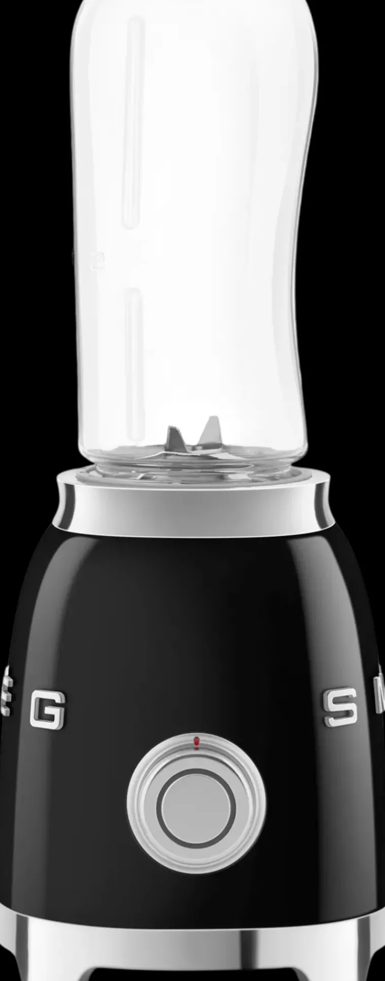 Smeg Ruoanvalmistuskoneet-Pieni Tehosekoitin Pbf01Bleu, Musta