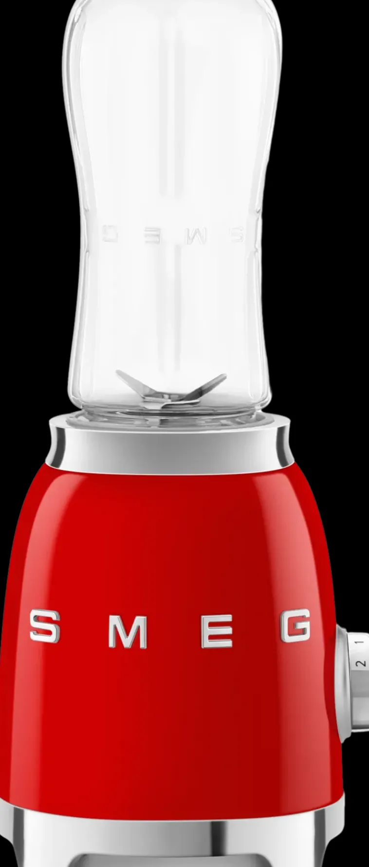 Smeg Ruoanvalmistuskoneet-Pieni Tehosekoitin Pbf01Rdeu, Punainen
