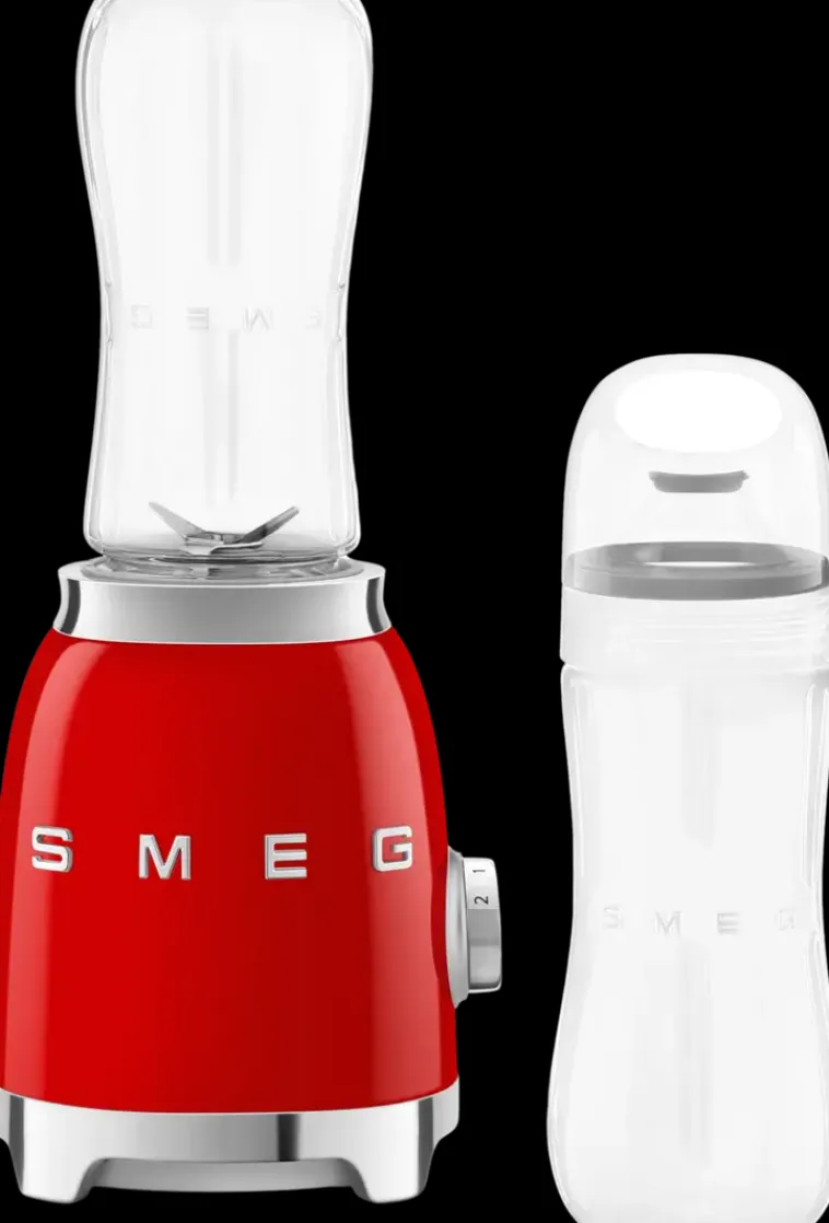 Smeg Ruoanvalmistuskoneet-Pieni Tehosekoitin Pbf01Rdeu, Punainen