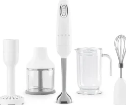 Smeg Ruoanvalmistuskoneet-Sauvasekoitinsetti, Valkoinen