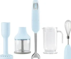 Smeg Ruoanvalmistuskoneet-Sauvasekoitinsetti, Vaaleansininen