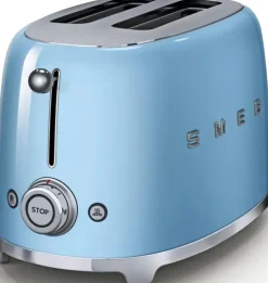 Smeg Kypsentäminen-Tsf01Pbeu 2-Viipaleen Leivanpaahdin Pastellinsininen