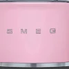 Smeg Kypsentäminen-Tsf01Pkeu 2-Viipaleen Leivanpaahdin Pinkki