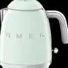 Smeg Kahvi Ja Tee-Vedenkeitin Klf05Pgeu 0,8 Litraa, Vaaleanvihrea