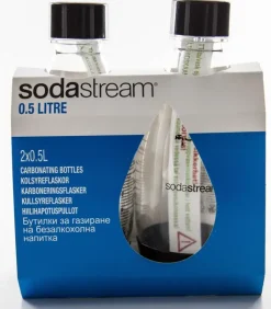 SodaStream Vesi Ja Juomat-Fuse -Juomapullo Musta 2X 0,5L
