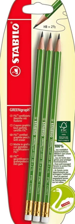 Best Lyijykyna Greengraph Kumilla 3Kpl Toimistotarvikkeet