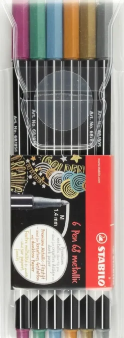 Online Pen 6806/8-11 Metallivarilajitelma 6Kpl Toimistotarvikkeet