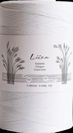 Outlet Liina Kalalanka 6-Saikeinen 500G Valkoinen Käsityötarvikkeet