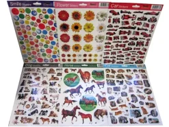 Ei merkkiä Askartelutarvikkeet-Tarralajitelma A-B