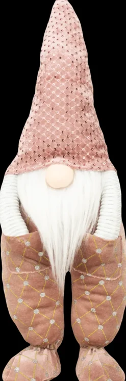 Tonttu Lokapoksy 50 Cm, Pinkki Sesonkijuhlatarvikkeet