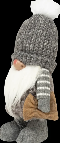 Hot Tonttu Pipo 30 Cm, Harmaa Sesonkijuhlatarvikkeet