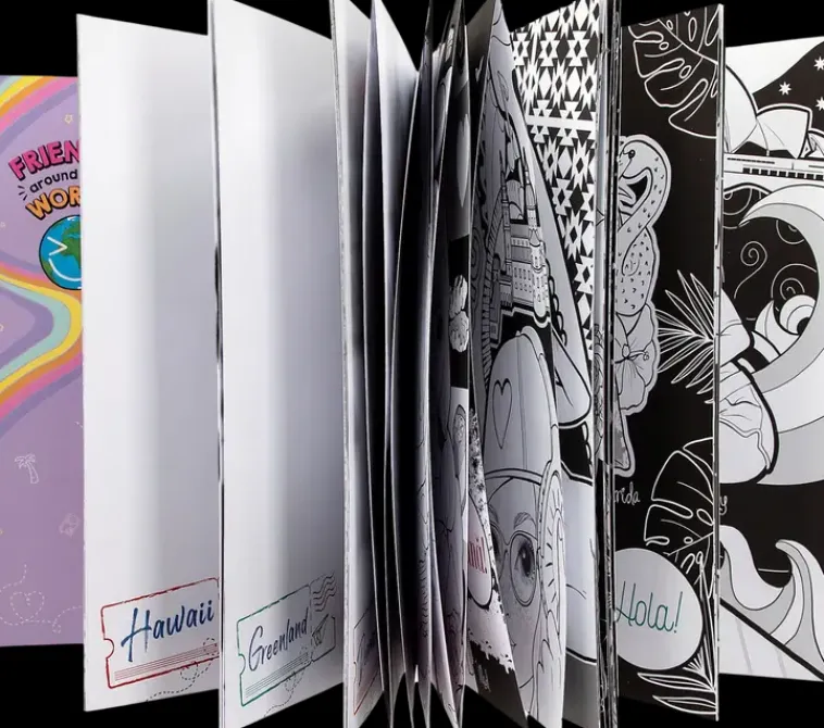 TOPModel Askartelutarvikkeet-& Friends Varityskirja