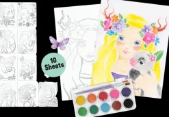 TOPModel Askartelutarvikkeet-Color Me Up Vesivarisetti