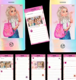 TOPModel Askartelutarvikkeet-3D Muistikirja