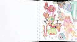 TOPModel Askartelutarvikkeet-Dress Me Up Tarrakirja Fantasy