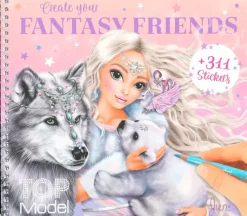 TOPModel Askartelutarvikkeet-Fantasy Friend Suunnittelukirja