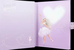 TOPModel Askartelutarvikkeet-Koodillinen & Soiva Paivakirja Ballet