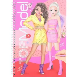 TOPModel Askartelutarvikkeet-Suunnittelukirja & Varityskynat