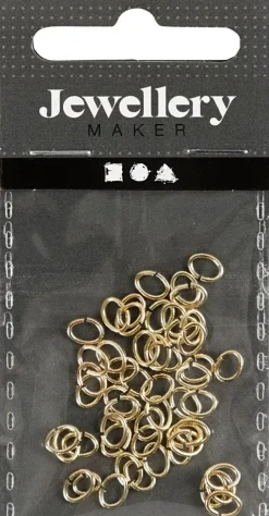 Ei merkkiä Askartelutarvikkeet-Valirengas 2,5*4Mm, Kullanvarinen 50Kpl