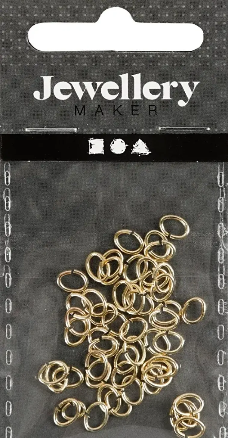 Ei merkkiä Askartelutarvikkeet-Valirengas 2,5*4Mm, Kullanvarinen 50Kpl