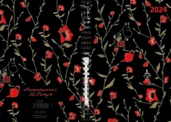 Hot Vuosikalenteri A5 Teaparty 2024 Kalenterit