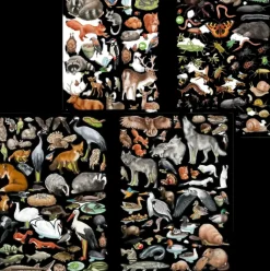 Creative Studio Askartelutarvikkeet-Wild Forest Tarrakirja