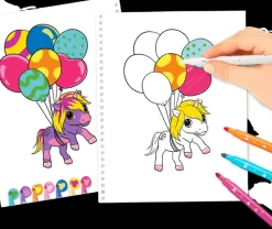 Ylvi Askartelutarvikkeet-Varityskirja & Taikatussit